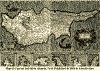 Map of 1606 of the island of Cyprus in the eastern med.